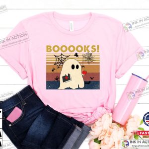 Booooks Tee Halloween Shirt Between The Pages TShirt 2