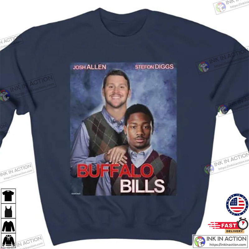 Buffalo Bills Stefon Diggs Step Brothers Football Shirt