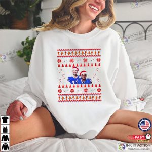 Buffalo Josh Allen Stefon Diggs Christmas Sweater