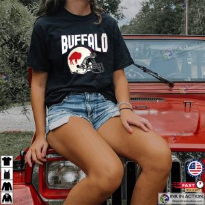 Buffalo Football Helmet Unisex Sweatshirt Buffalo Sports Retro Shirt 2