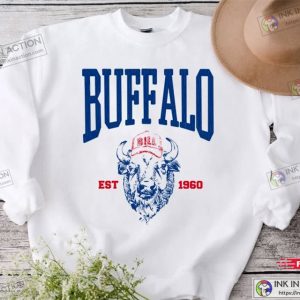 Buffalo Football Sweatshirt Buffalo Game Day Sweatshirt American Football Bill Shirt 3