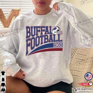 Buffalo Football Sweatshirt Vintage Style Buffalo Football Crewneck Football Sweatshirt 2