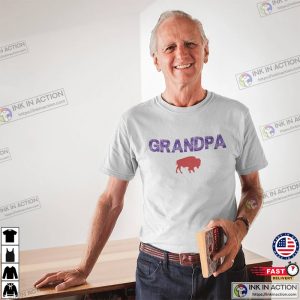 Buffalo Grandpa Sweatshirt Buffalo Shirt Buffalo Gift For Grandpa