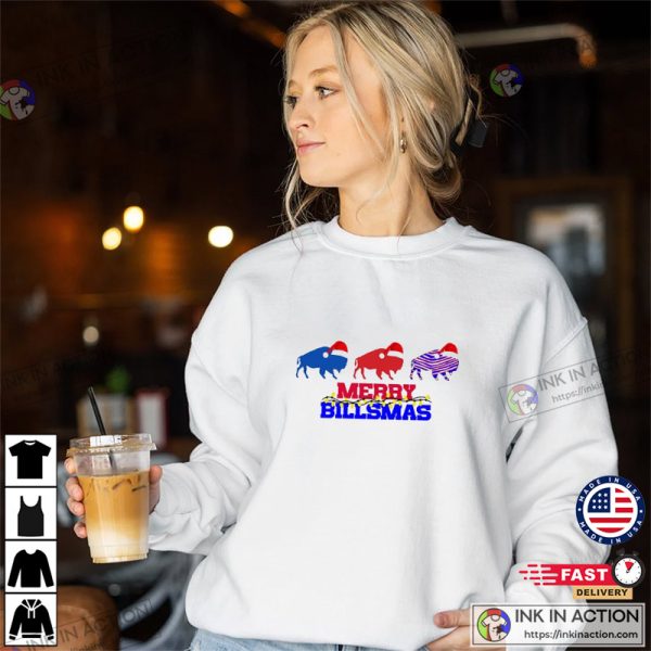 Buffalo Merry Billsmas Football Christmas Shirt