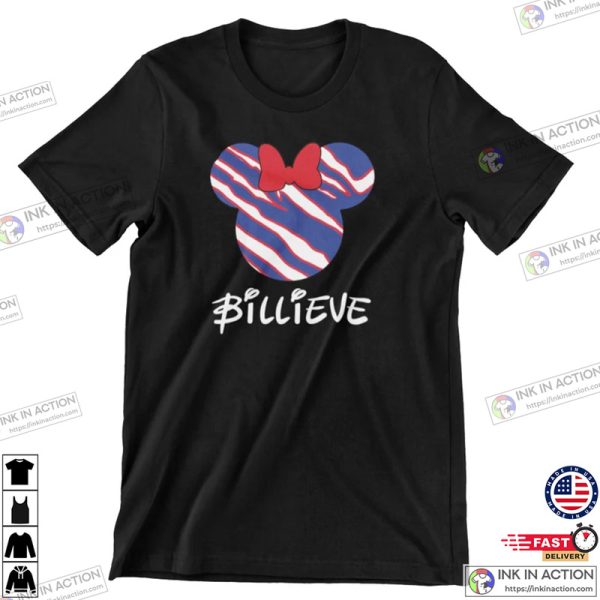 Billieve Buffalo Minnie Mouse Football T-shirt