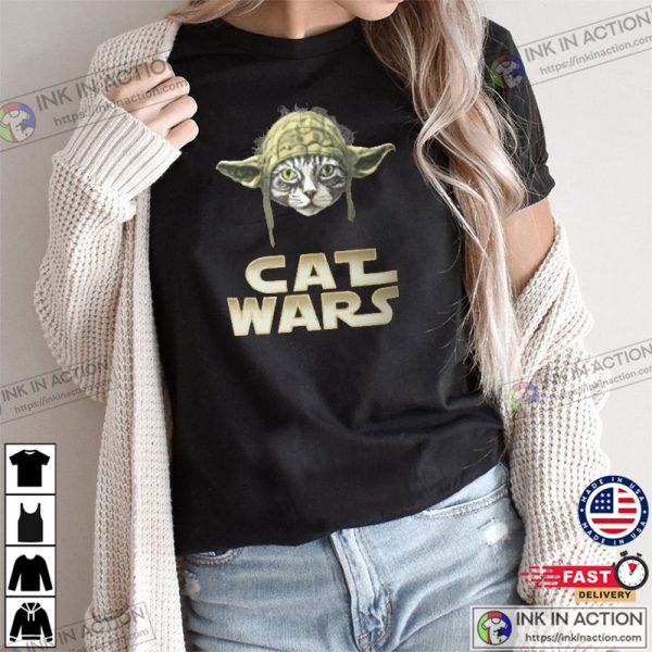 Cat Wars Graphic T-Shirt