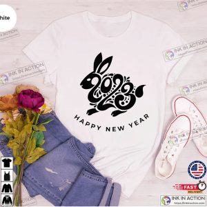 Chinese New Year 2023 TShirt Lunar New Year Party Happy New Year Shirt 2