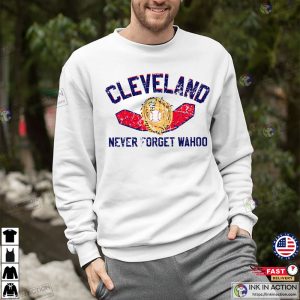 Never Forget Wahoo Cleveland Baseball Fan Unisex T-Shirt