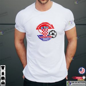 Croatia Football Shirt Qatar World Cup 2022 Croatia Supporter Active T-shirt