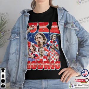 Croatia Luka Modric Graphic Shirt Croatia Qatar World Cup 2022 Shirt 3
