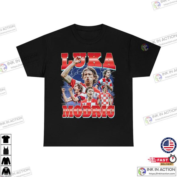 Croatia Luka Modric Graphic Shirt Croatia Qatar World Cup 2022 Shirt