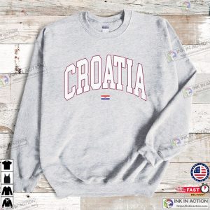 Croatia Supporter Sweatshirt Croatia FIFA World Cup Qatar 2022 Fan Shirt 4