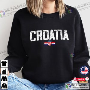 Croatia T shirt Hrvatska Unisex Shirt Croatian Flag Basic Tee 3