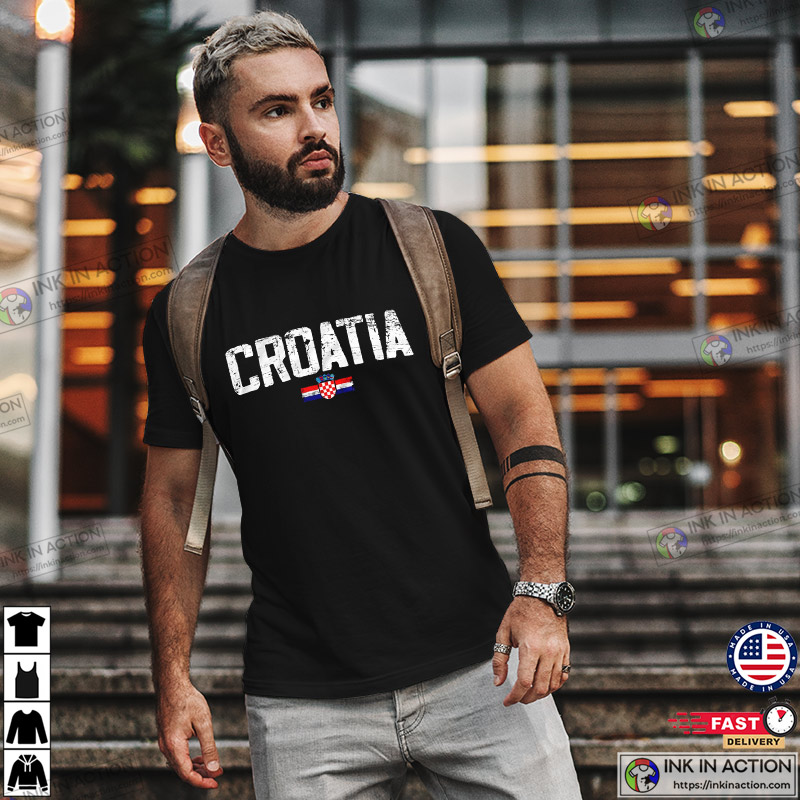 Croatia Soccer Croatian Football Retro 10 Jersey T-Shirt