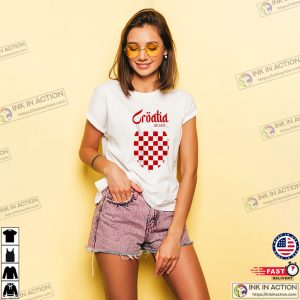 Croatia World Cup Soccer T shirt Croatia Football Team Qatar 2022 Shirt
