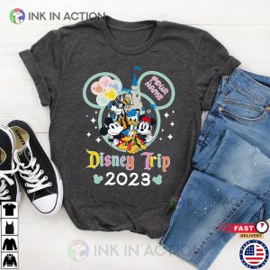 Custom Disney Trip 2023 Shirt, Disney Mickey Minnie Shirt, Disneyworld Shirt 2023