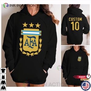 Custom World Cup Argentina Personalize Argentina Soccer Shirt