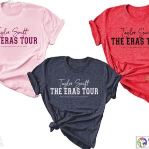 Customizable The Eras Tour Shirt Swiftie Tour Unisex Design T Shirt 2