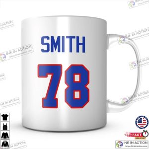 Customize Buffalo Football Jersey Coffee Mug Personalized Name And Number Buffalo Mug 3