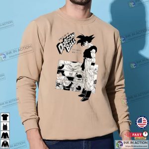 DBZ Goku Legendary Vintage Shirt Dragon Ball Super Manga Gift Fan Sweatshirts 1