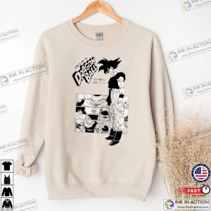 DBZ Goku Legendary Vintage Shirt Dragon Ball Super Manga Gift Fan Sweatshirts 3
