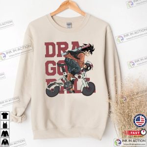 DBZ Son Goku Vintage Shirt Super Saiyan Shirt Dragon Ball Z Anime Son Goku DBZ Sweatshirt 1