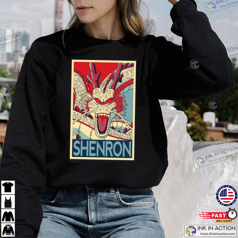 DBZ Vintage Shenron Dragon Ball Z Anime Sweatshirt Print your thoughts. Tell your stories