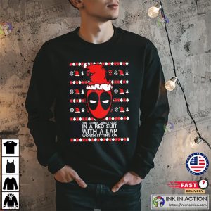 Dead Guy With A Lap Worth Sitting On Pool Ugly Christmas Sweater