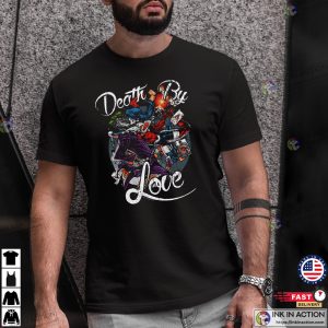 Death By Love Joker And Harley Quinn DC Comics T-Shirt