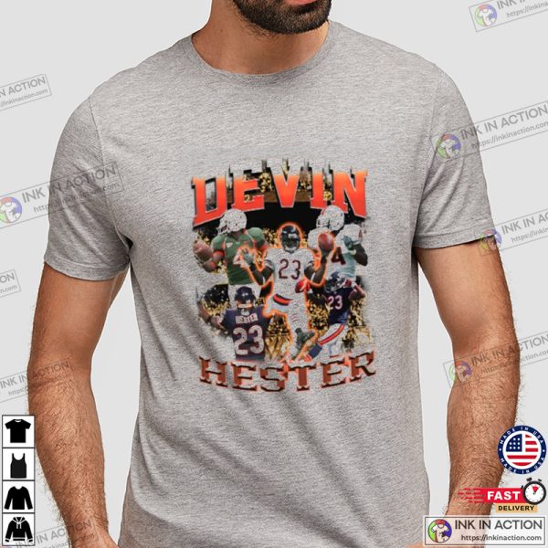 Devin Hester NFL Player Miami Hurricanes Chicago Bears College Football Shirt