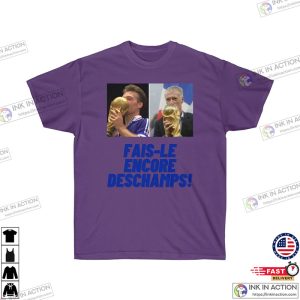Didier Deschamps World Cup Winner Deschamps France Football Team Francais French World Cup Qatar 2022 Coupe Du Mond Shirt 3