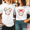 Disney Mickey Mouse Head Doodle Christmas Shirt, Wonderland Family Holiday Xmas T-Shirt