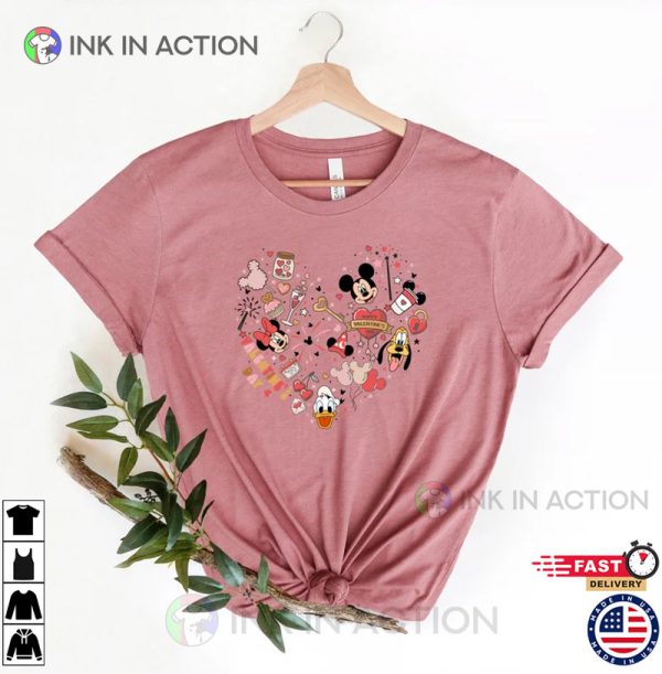 Disney Valentine’s Day Shirt, Mickey & Minnie Friends Shirt