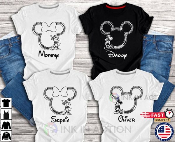 Disneyworld Trip Shirt, Mickey Couple Shirt, Disney Family Shirt
