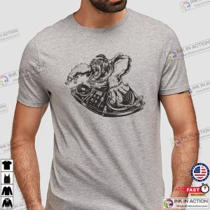 Dj T Shirt Music Shirt Animal Print Hip Hop 1