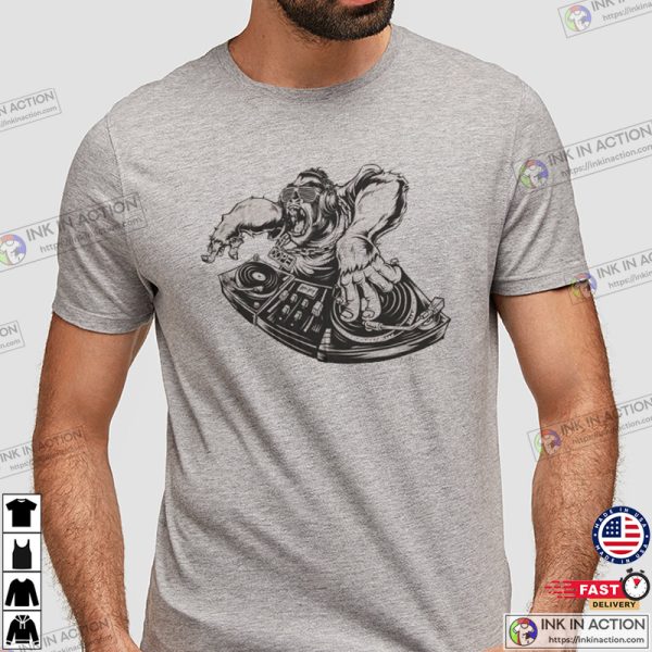 Dj T-Shirt, Music Shirt, Animal Print, Hip Hop