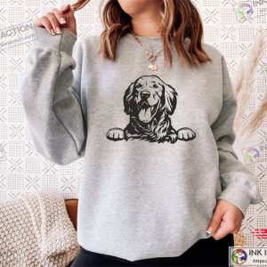 Dog Sweatshirt Golden retriever sweatshirt Comfort Colors Dog Hood 3
