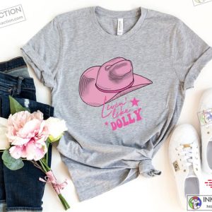 Dolly Parton Shirt Living Like Dolly Sweatshirt Autumn Cowgirl Tee 3