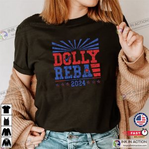 Dolly Parton Tshirt Dolly and Reba Fans Tshirt Country Music Women Shirts 2