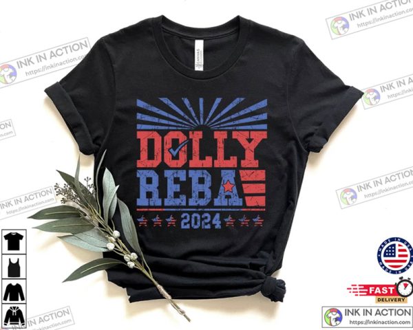 Dolly Parton Dolly and Reba Fans Country Music Shirts