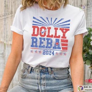 Dolly Parton Tshirt Dolly and Reba Fans Tshirt Country Music Women Shirts 4