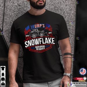 Donald Trump 2024 MAGA Elections Trump Snowflake Removal Service donald trump t shirt 4