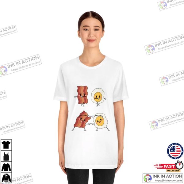 Dragon Ball Fusions Cute Combo Bacon & Egg Food T-shirt
