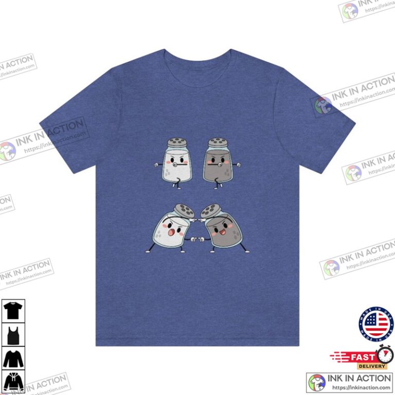 Dragon Ball Fusions Cute Combo Salt & Pepper Food Tshirt Ink In Action