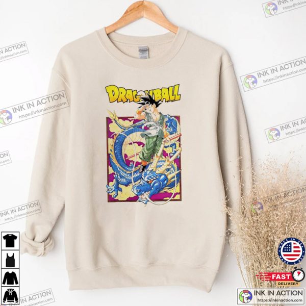 Dragon Ball Z Goku x Shenron DBZ Shirt