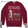 Driving Home For Christmas Xmas Golf Tees