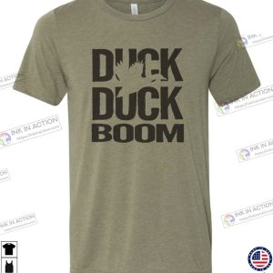 Duck Hunting Shirt Duck Duck Boom Duck Hunting Apparel Sublimation T Mens Hunting T 4