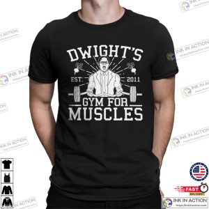 Dwights The Office Gym For Muscles Gym T-shirt