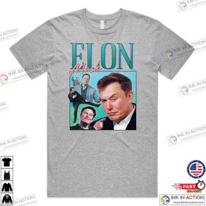 Elon Musk Homage T-shirt, Tee Top Funny Meme Icon Legend 90’s 80’s