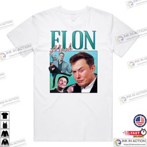 Elon Musk Homage T shirt Tee Top Funny Meme Icon Legend 90s 80s 3
